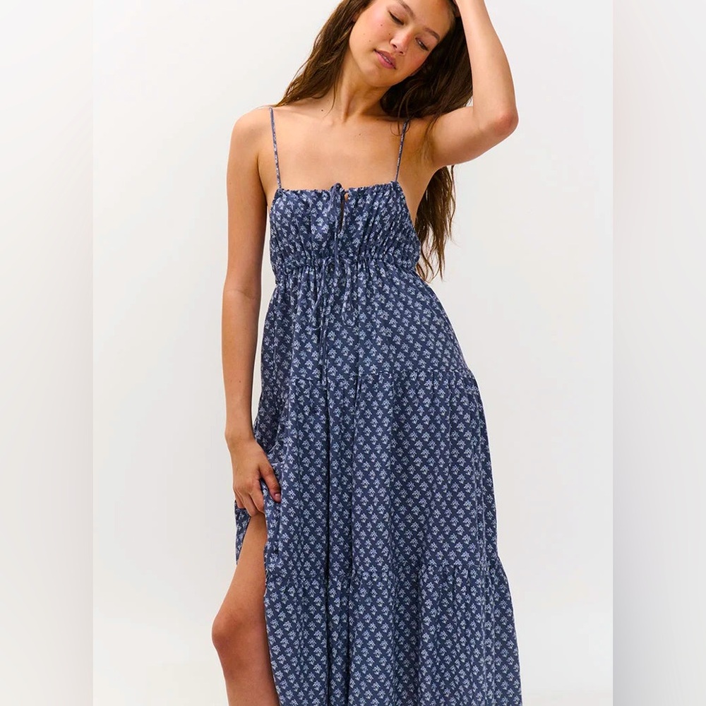 NWOT Ghanda Cowrie Midi Dress